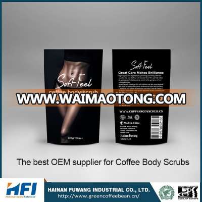 Hot sale 100% PURE coffee body scrub coffee body scrub supplier