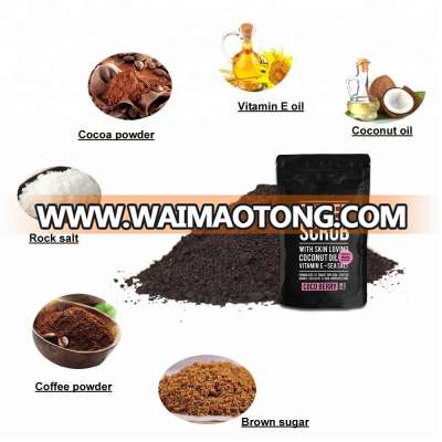 Arabic naturals coffee scrub for Europe market